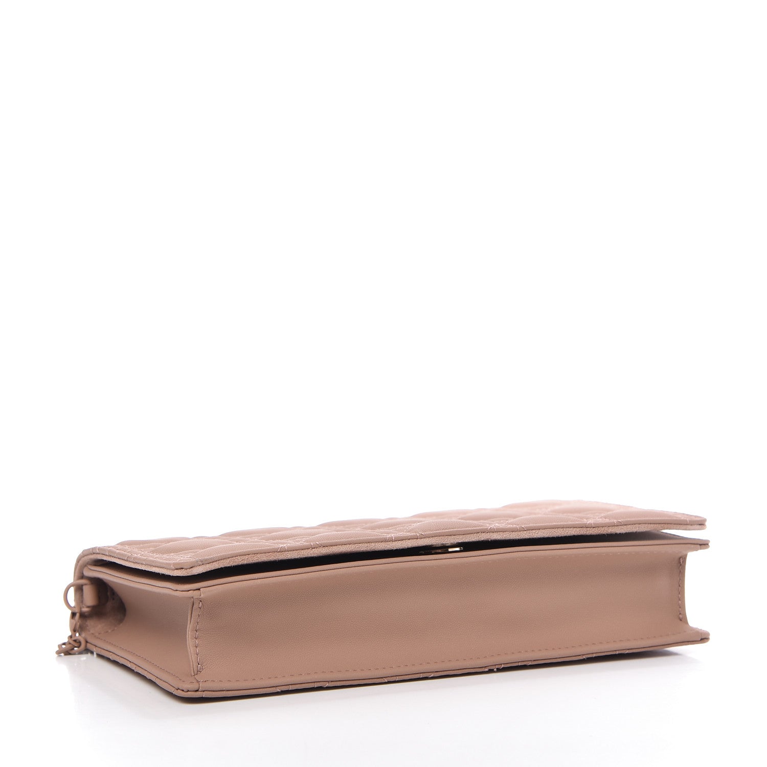 Christian Dior Ultra Matte Calfskin Cannage Lady Dior Clutch Fard 4 of 11