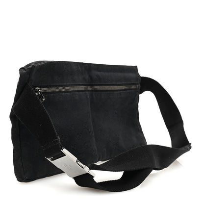 Gucci GG Monogram Double Pocket Belt Bag Black 3 of 10