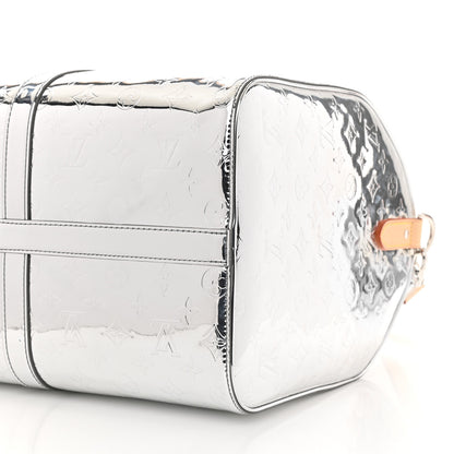 Louis Vuitton Monogram Mirror Keepall Bandouliere 50 Silver 8 of 8