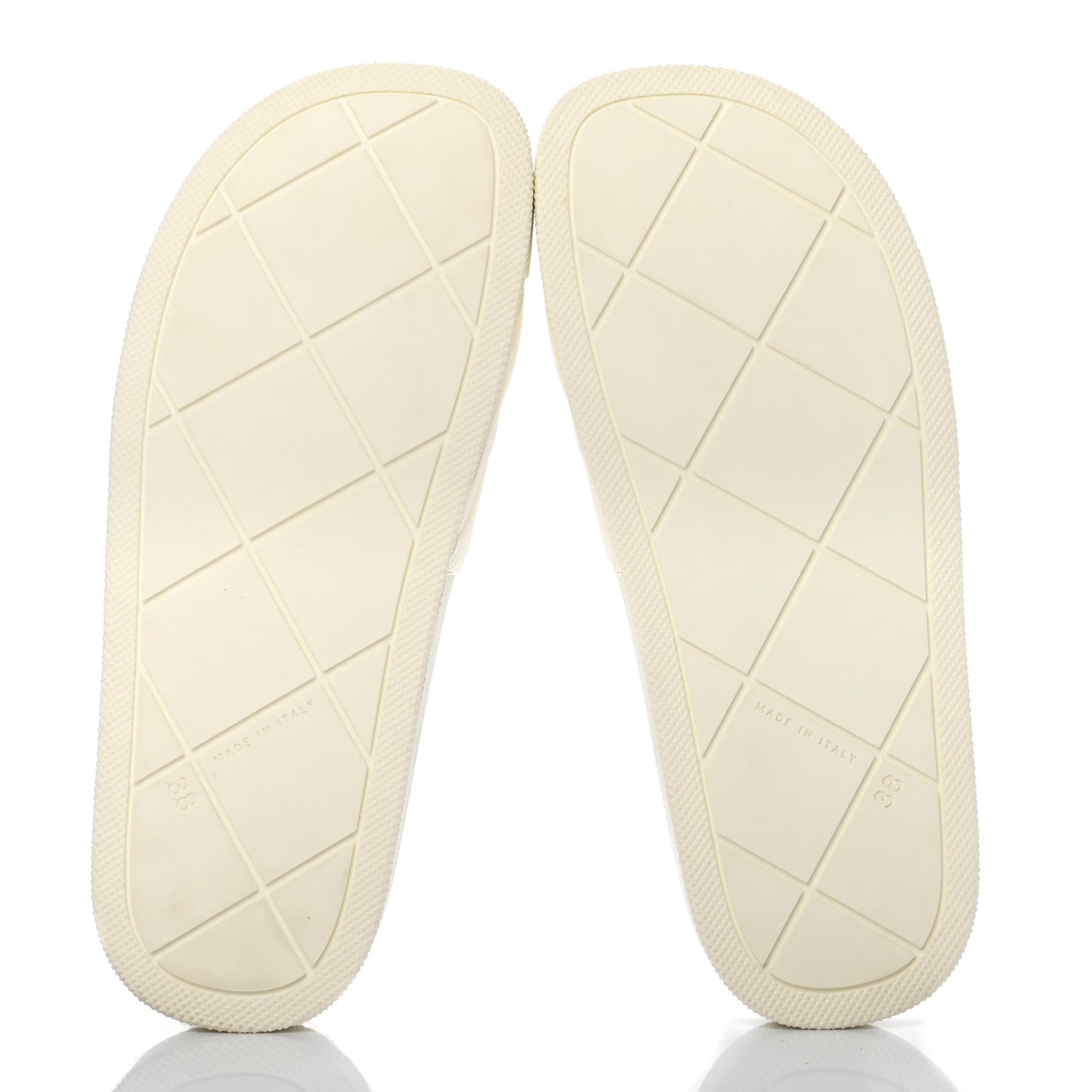 Rubber The Slider Sandals 38 White