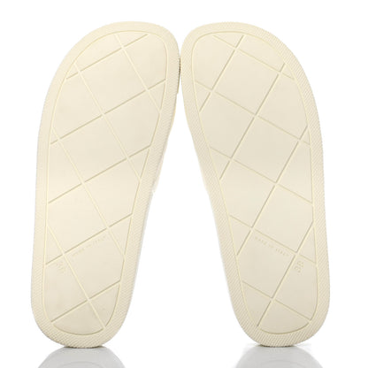 Bottega Veneta Rubber The Slider Sandals 38 White 5 of 7