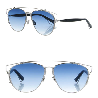 Christian Dior Technologic Sunglasses Silver Blue 1 of 8