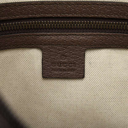 Gucci GG Supreme Monogram Web Small Ophidia Half Moon Hobo Brown 8 of 10