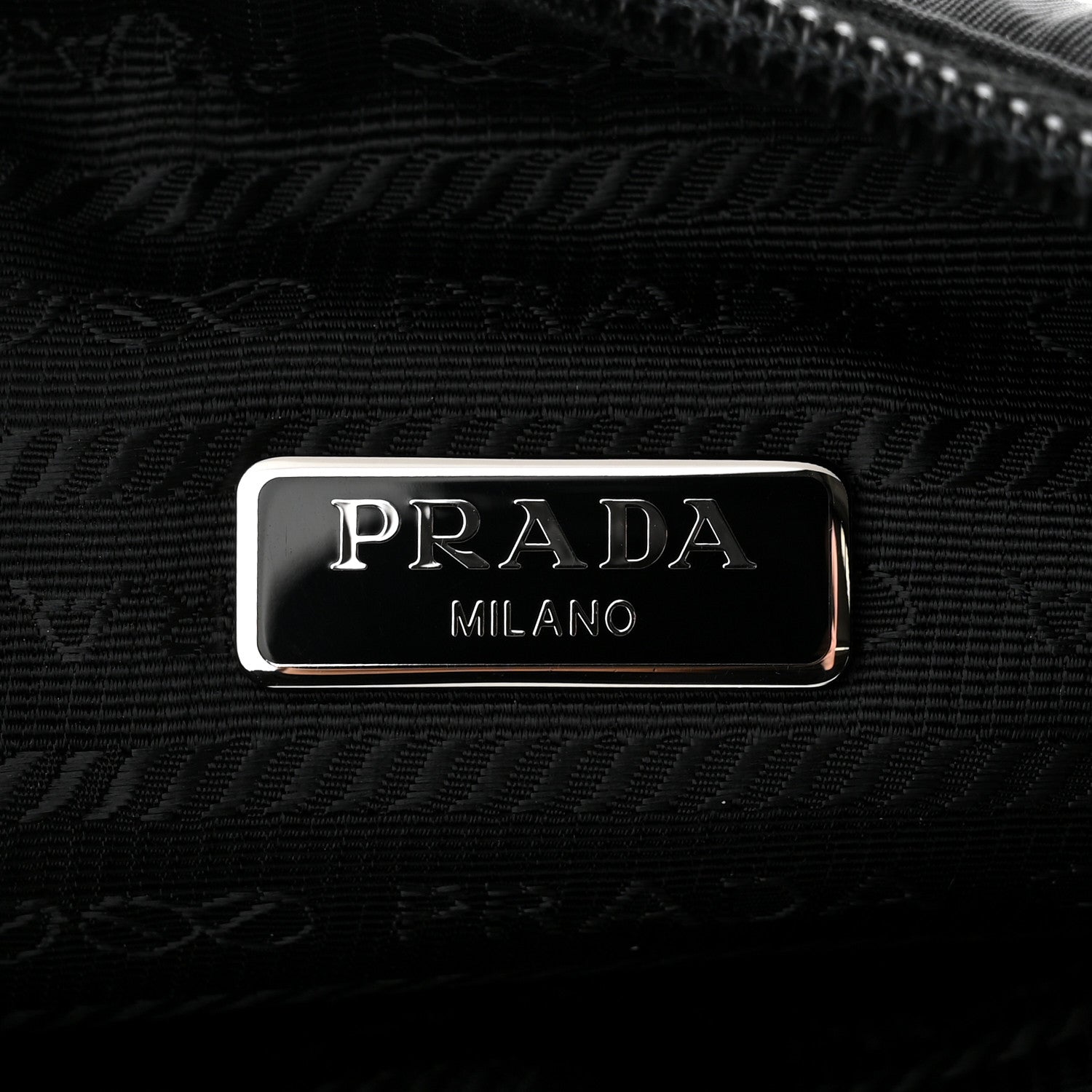 Prada Tessuto Nylon Mini Re-Edition 2000 Bag Black 6 of 12