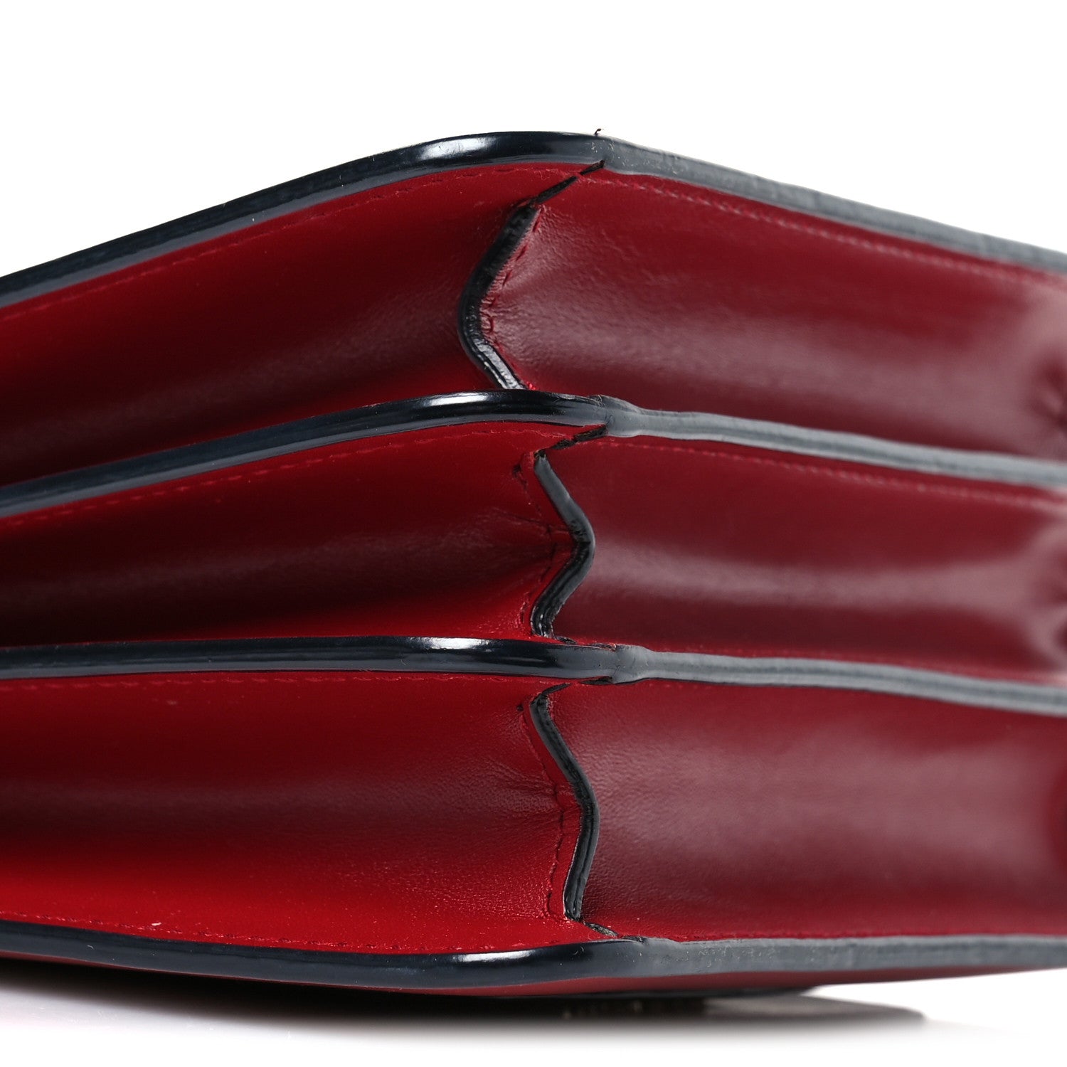 Bulgari Calfskin Serpenti Forever Top Handle Red 10 of 12