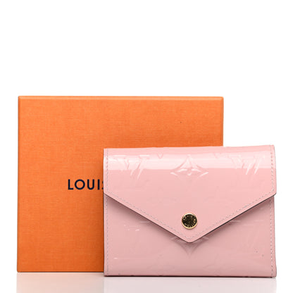 Louis Vuitton Vernis Victorine Wallet Rose Ballerine 8 of 8