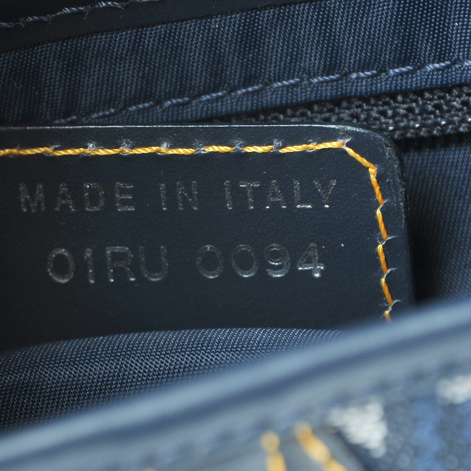 Christian Dior Monogram Saddle Bag Blue 7 of 7