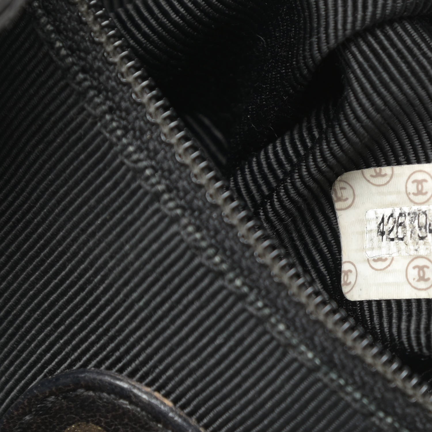 Chanel Caviar CC Backpack Black 7 of 15