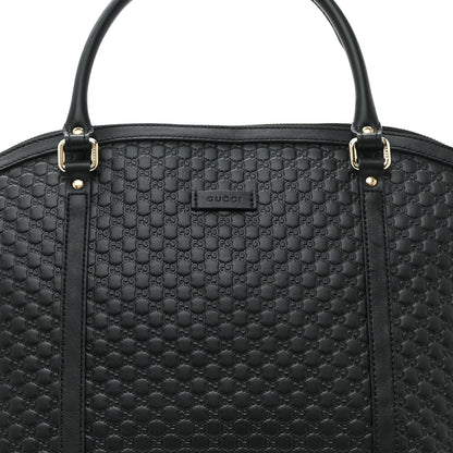 Gucci Soft Microguccissima Dome Satchel Black 8 of 10