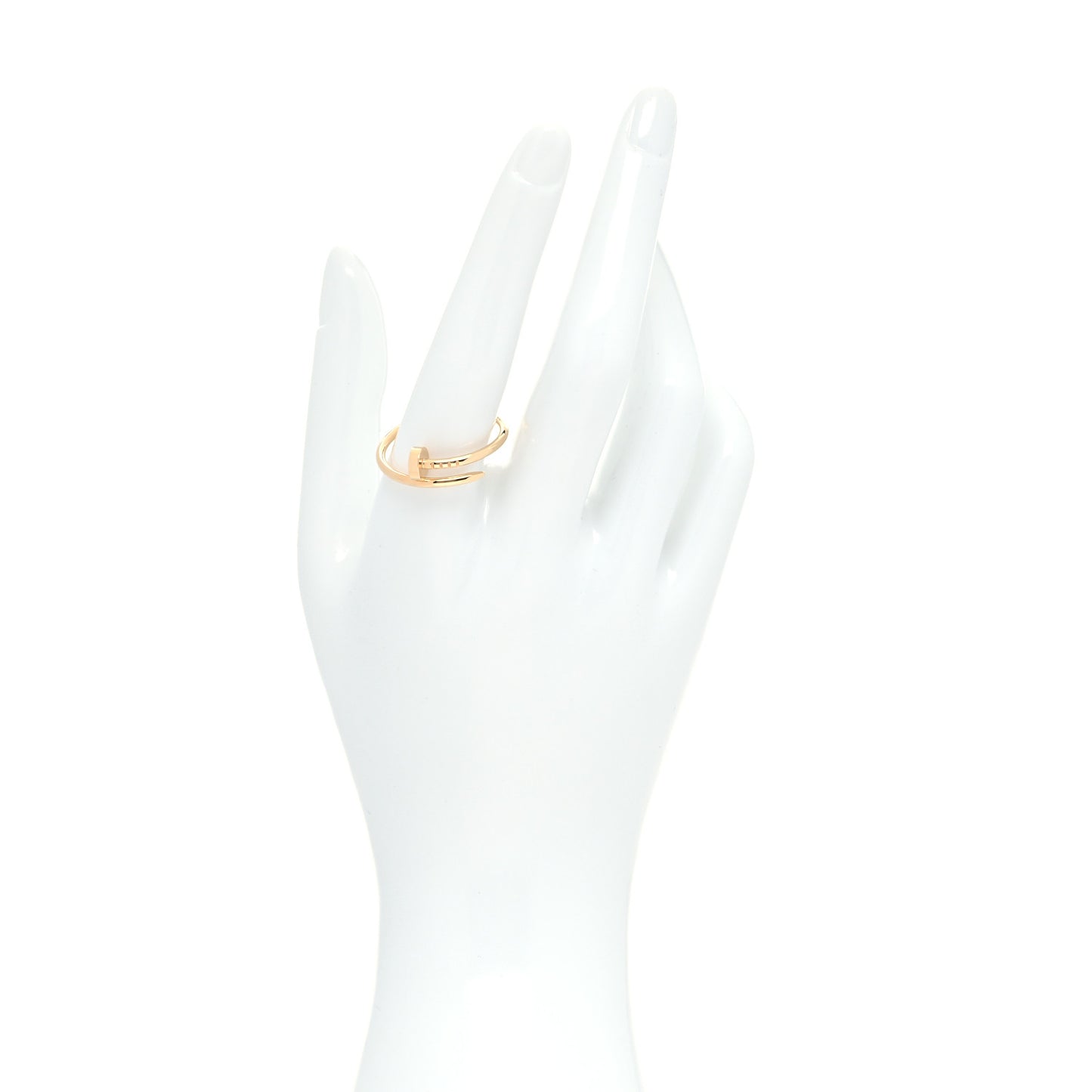 18K Yellow Gold Small Juste Un Clou Ring 63 10.5