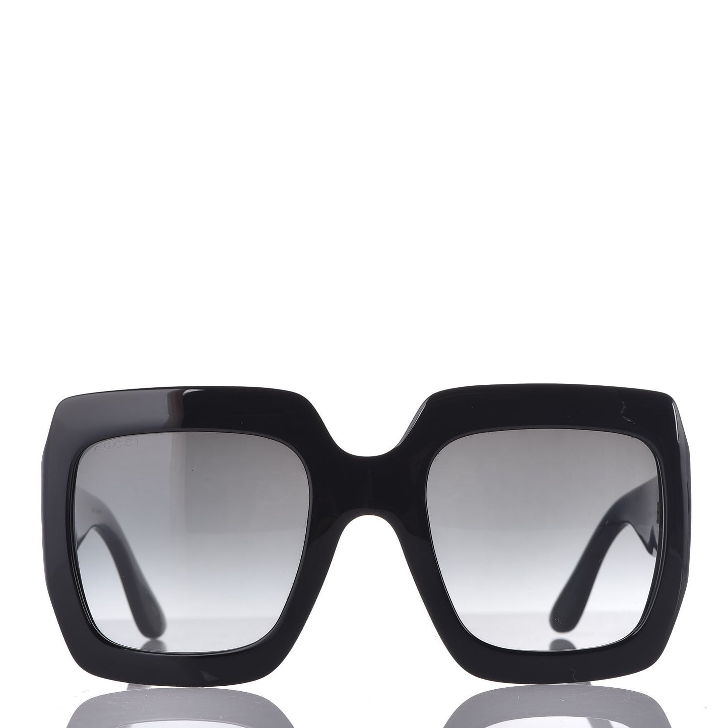 Acetate Square Frame Sunglasses GG0053S Black