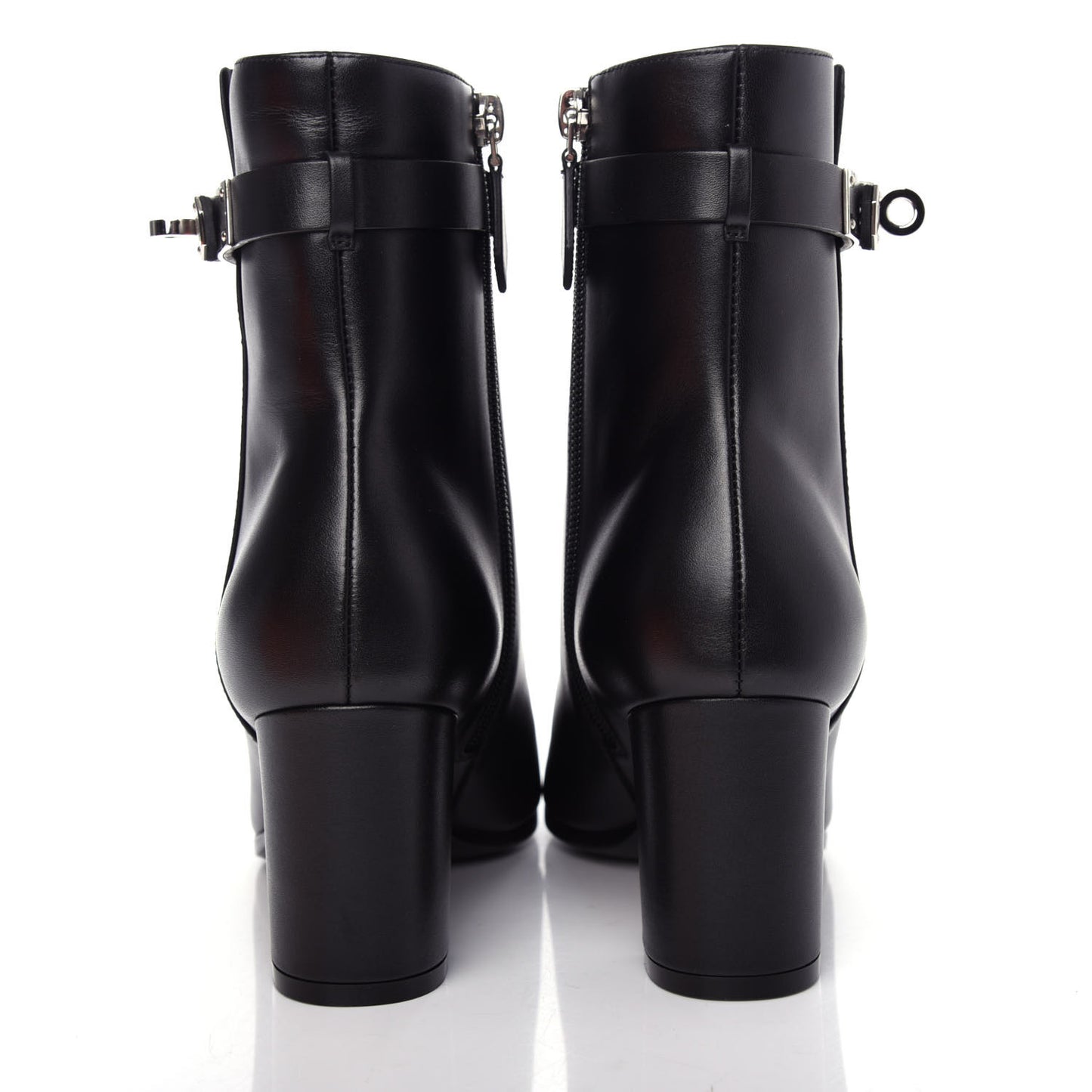 Calfskin Saint Germain Ankle Boots 35 Black