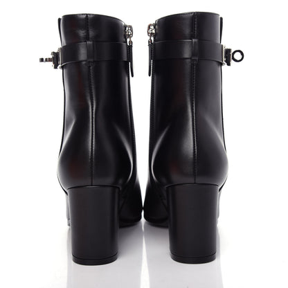 Hermes Calfskin Saint Germain Ankle Boots 35 Black 7 of 11