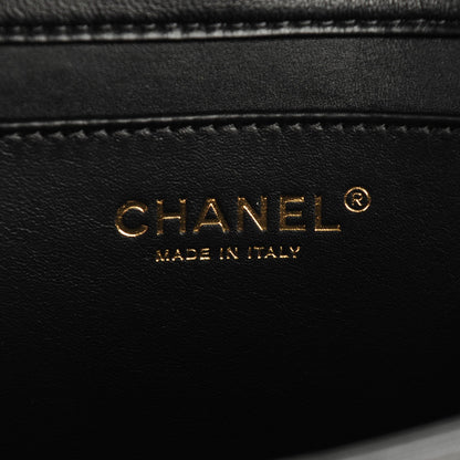 Chanel Lambskin Quilted Fantasy Pearl Flap Black 7 of 8