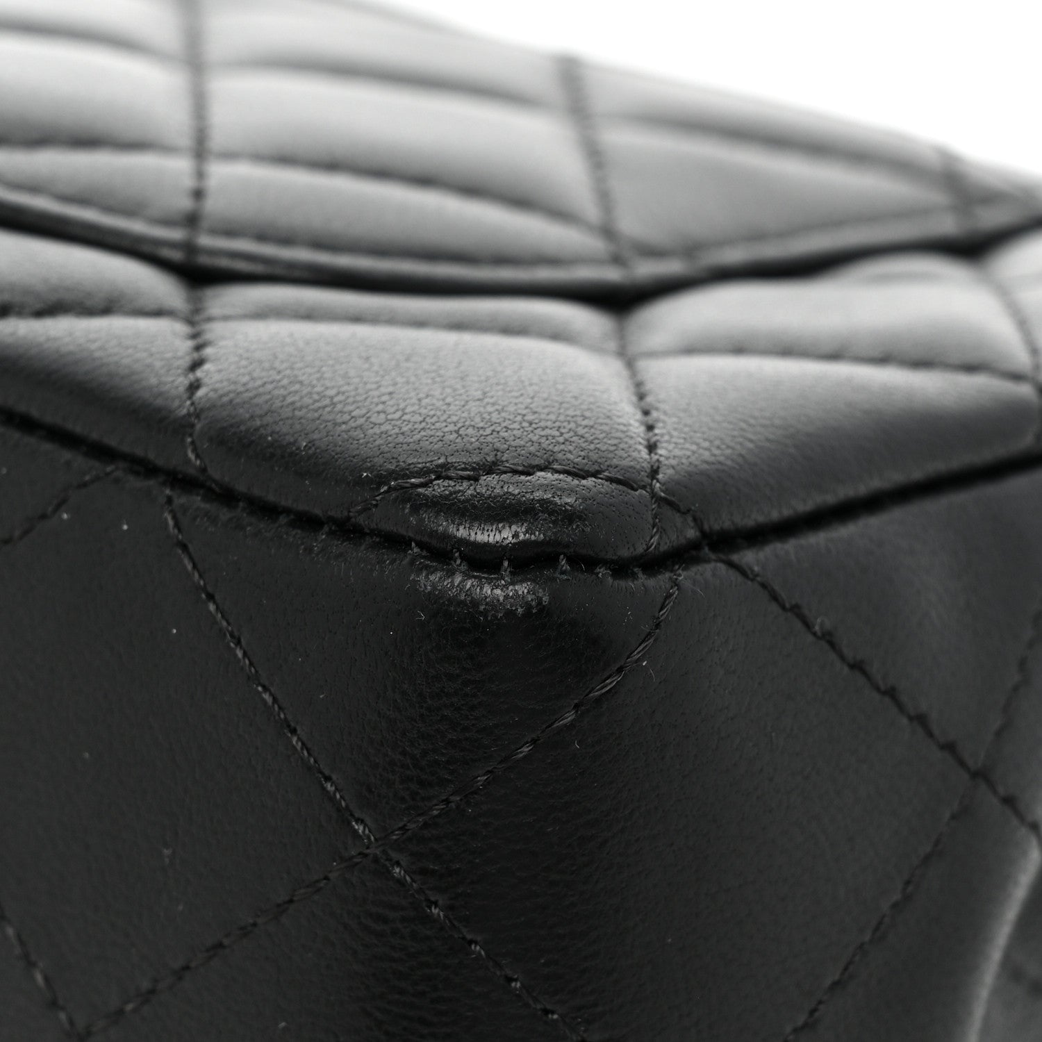 Chanel Lambskin Quilted Mini Coco Charms Rectangular Flap Black 13 of 14