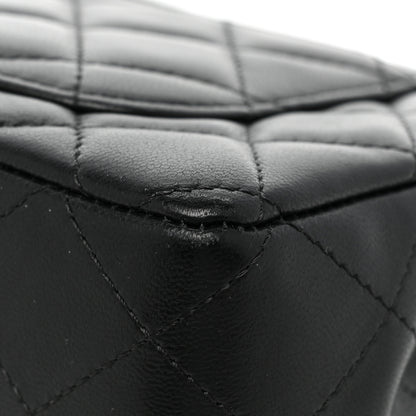 Chanel Lambskin Quilted Mini Coco Charms Rectangular Flap Black 13 of 14