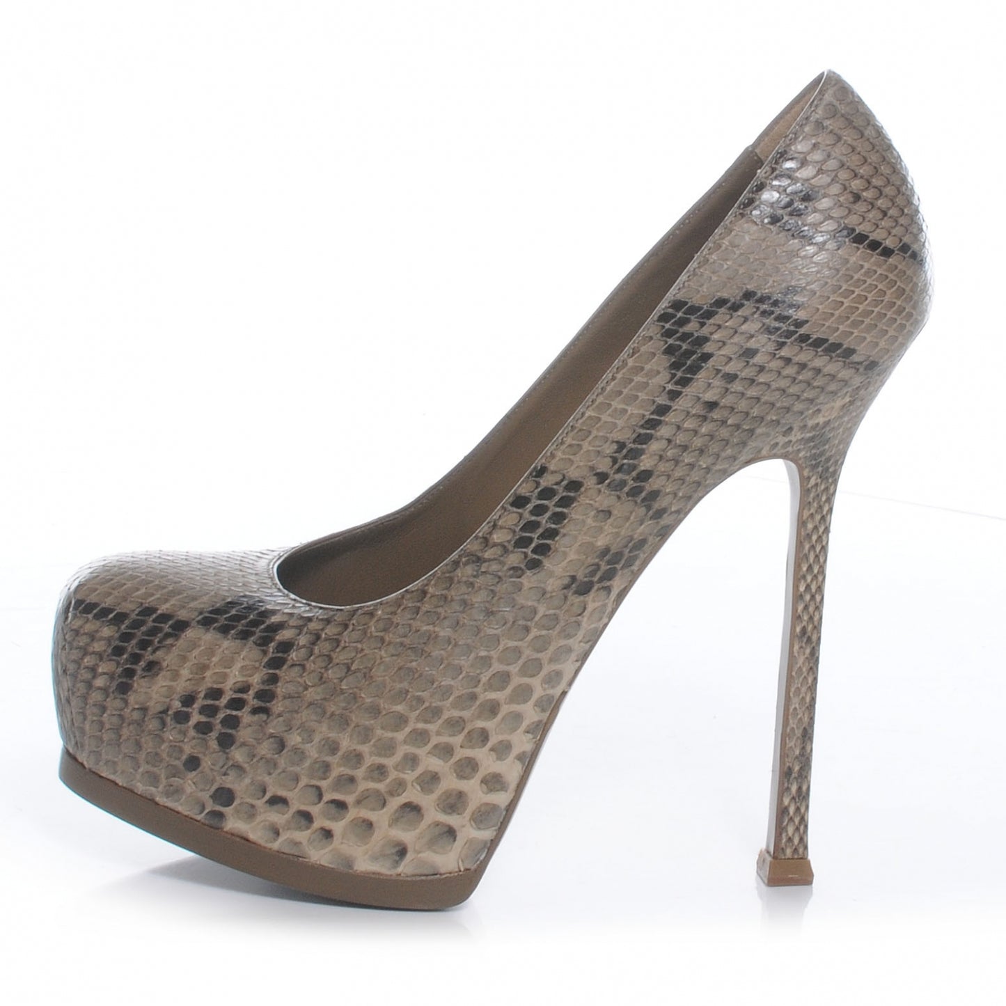 Tribtoo Python 105 Pumps 36 Taupe