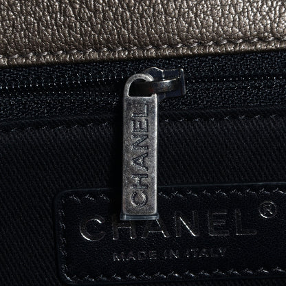 Chanel Metallic Goatskin Large City Rock Flap Silver 11 of 11