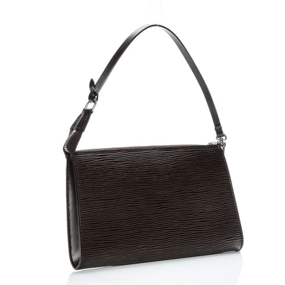 Louis Vuitton Epi Pochette Accessories 24 Moka 3 of 6