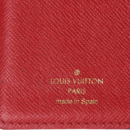 Louis Vuitton Damier Ebene Patch Small Ring Agenda Cover 6 of 11
