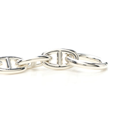 Hermes Sterling Silver GM Chaine D'Ancre Bracelet 4 of 5