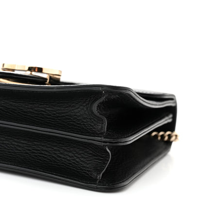 Gucci Dollar Calfskin Small Interlocking G Shoulder Bag Black 10 of 10
