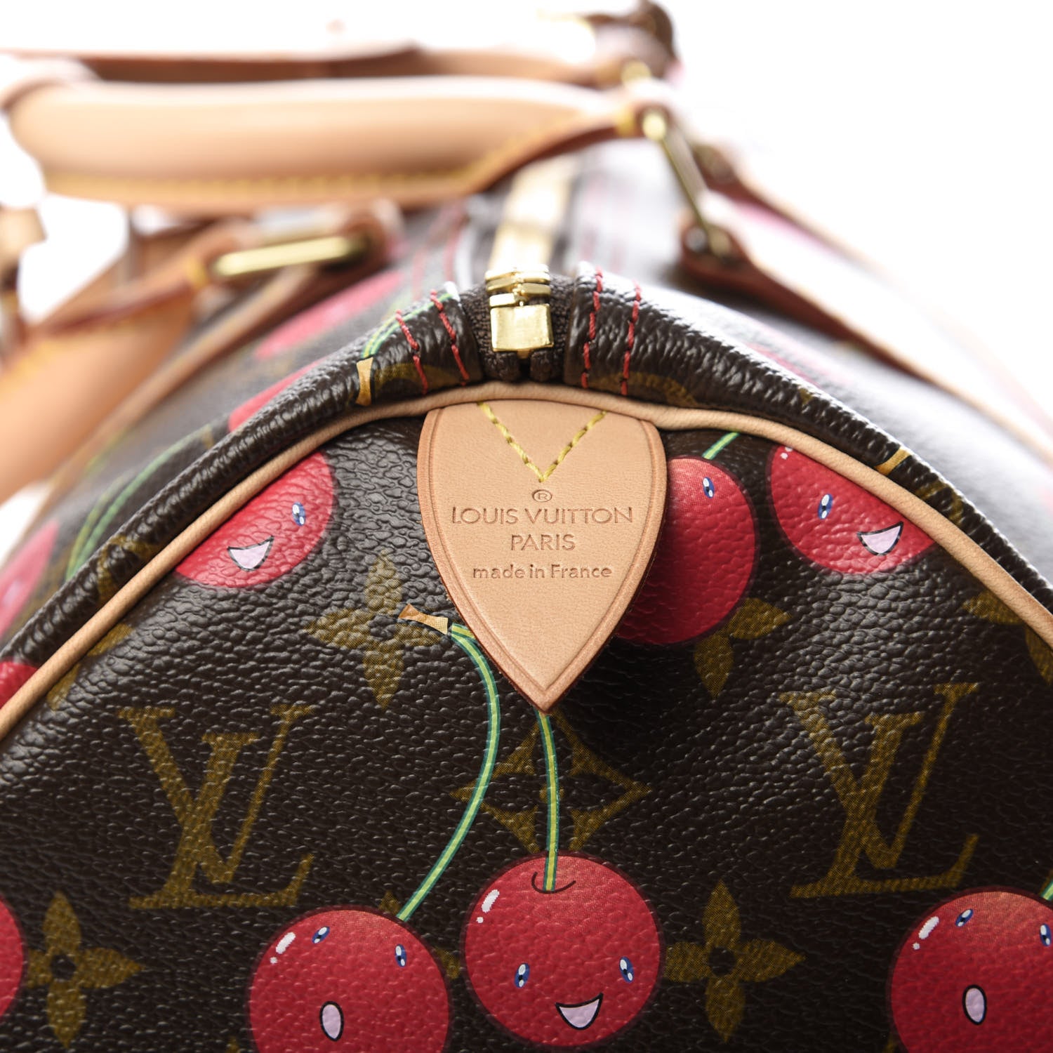 Louis Vuitton Monogram Cerises Keepall 45 8 of 8
