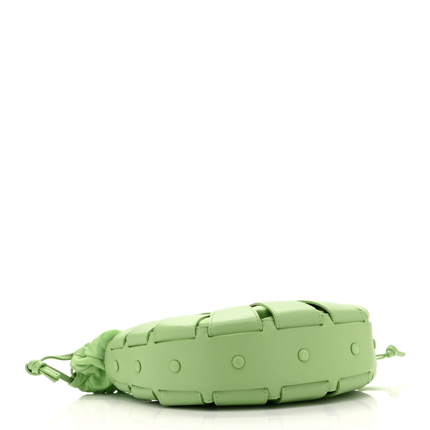 French Calfskin Small Shell Pistachio