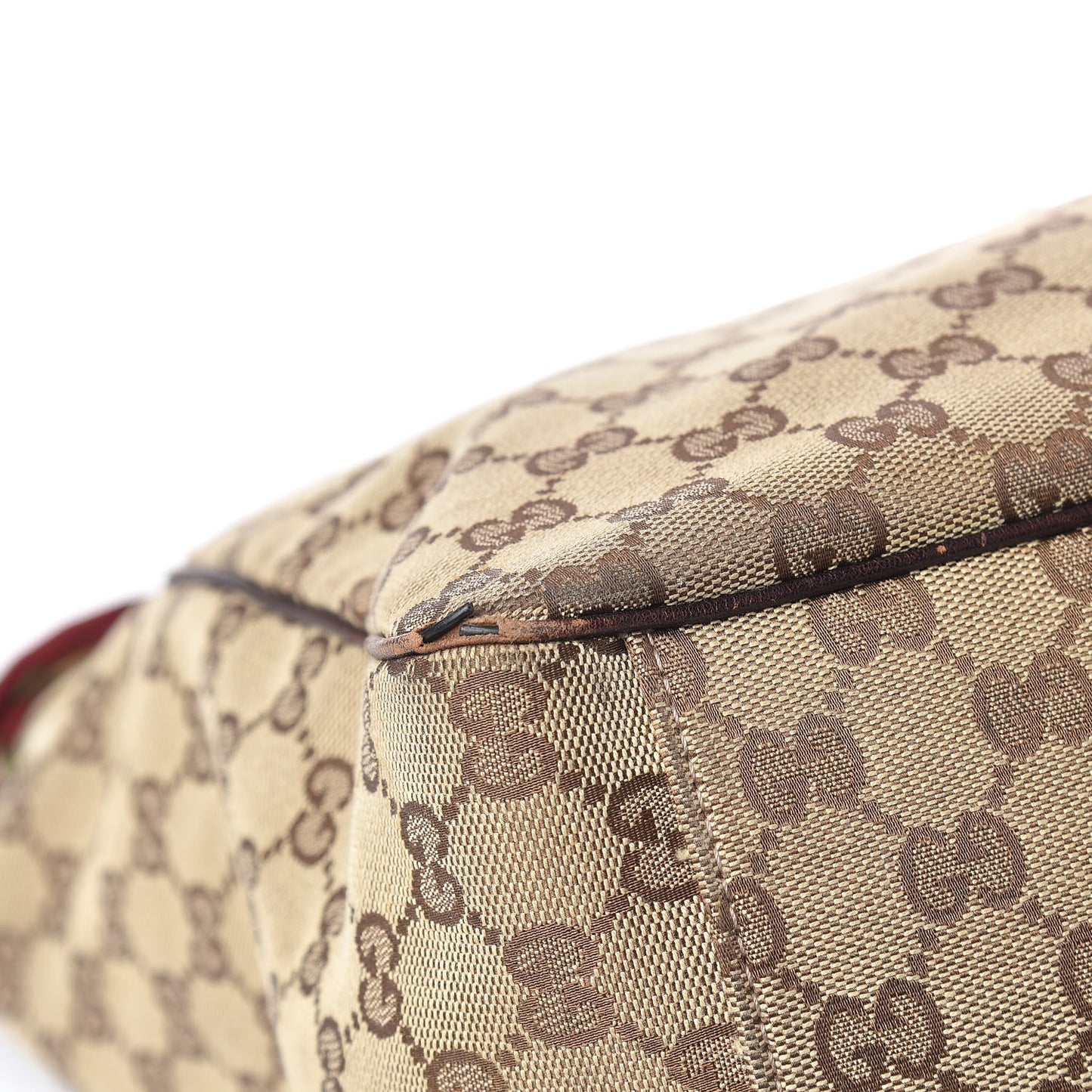 Monogram Large Positano Tote Brown