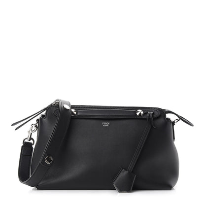 Fendi Vitello Dolce Medium By The Way Boston Bag Black 1 of 10