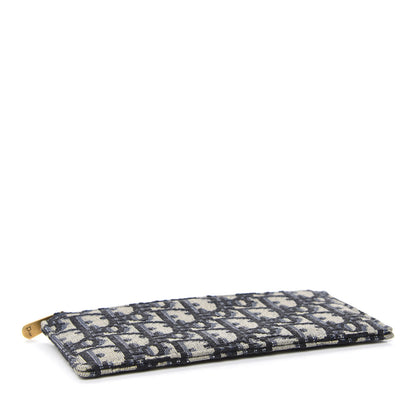 Christian Dior Oblique Dior Pouch Navy Blue 4 of 6