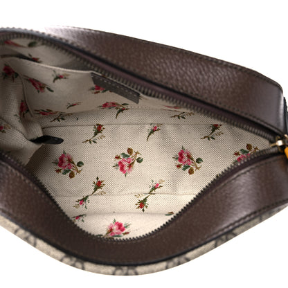 Gucci GG Supreme Monogram Web Neo Vintage Shoulder Bag Beige New Acero Crop 8 of 21