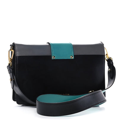 Prada City Calf Ribbon Bag Marmo Black Giada 3 of 13