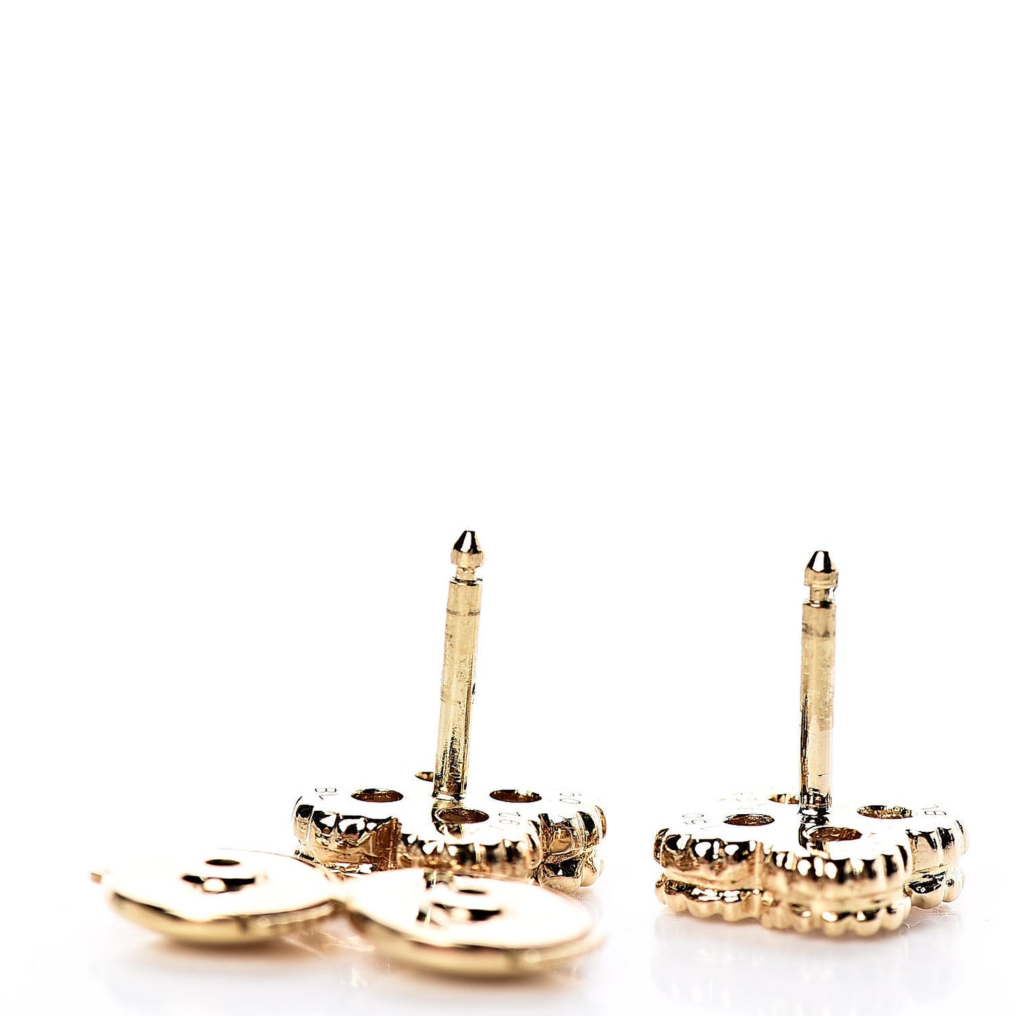18K Yellow Gold Mother of Pearl Sweet Alhambra Earrings
