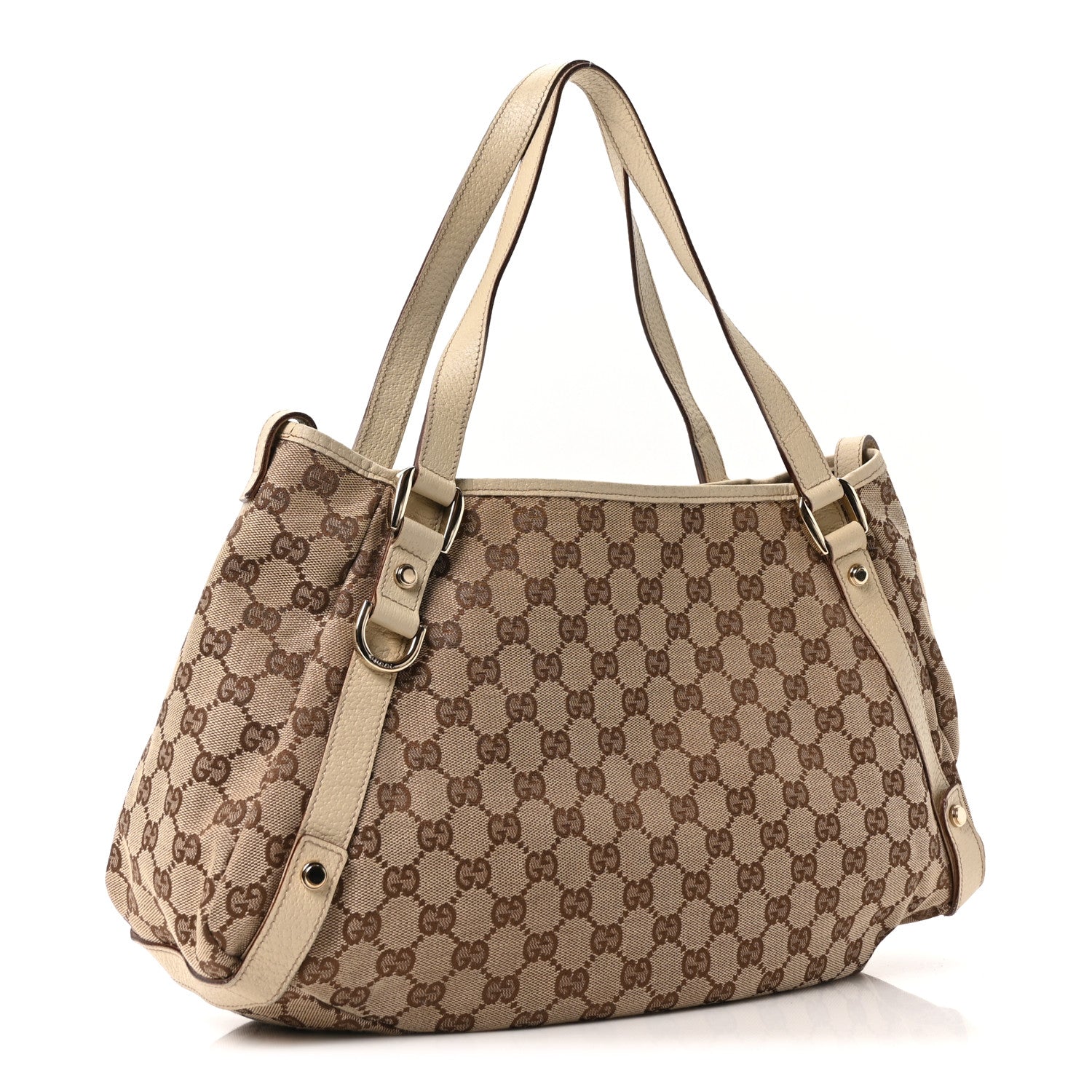 Gucci Monogram Medium Abbey Shoulder Bag Off White 3 of 10