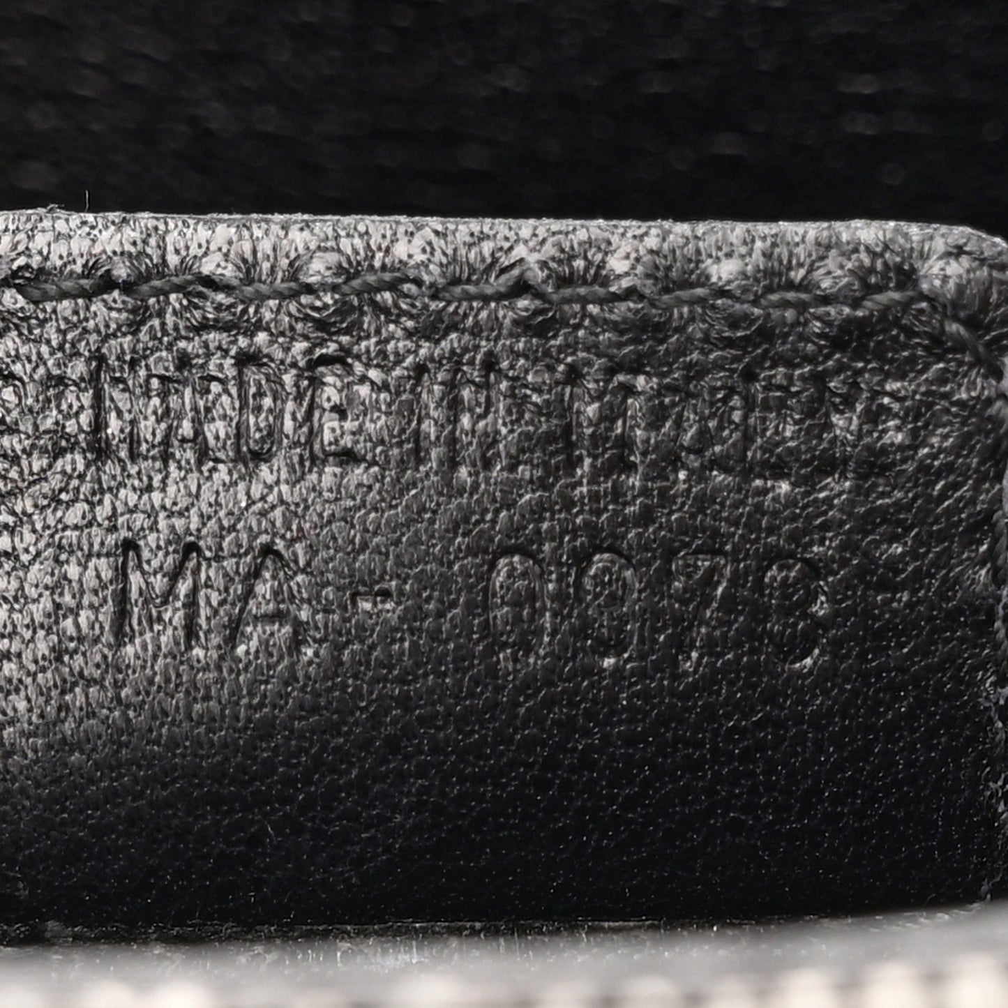 Tweed Mini Lady Dior Black