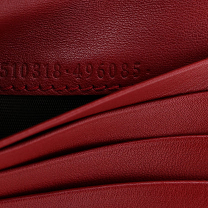 Gucci Microguccissima Bi-Fold Wallet Red 7 of 8