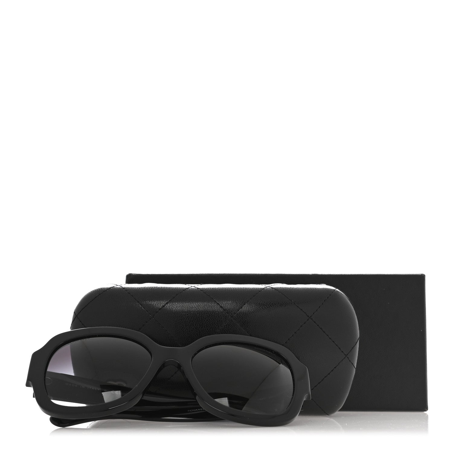 Chanel Acetate CC Sunglasses 5373 Black 8 of 8