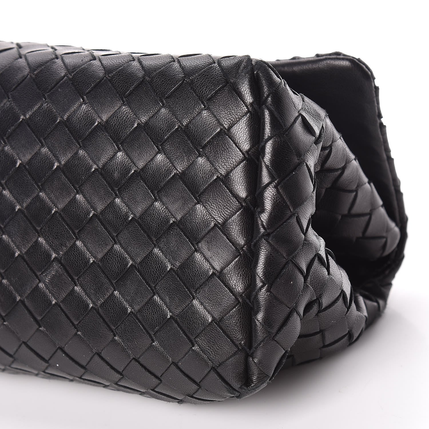 Bottega Veneta Nappa Intrecciato Cosmetic Case Black 7 of 9