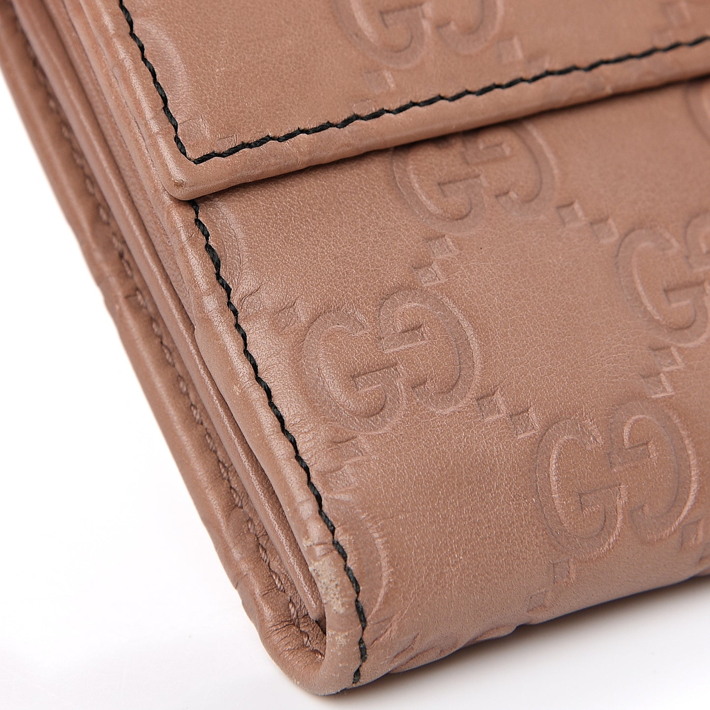 Guccissima Emily Continental Wallet Camelia
