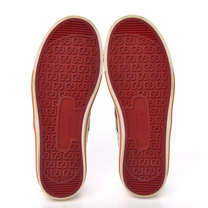 Gucci Cotton GG Monogram Web Womens 1977 Tennis Sneakers 36 Philod Ivory Mystic White 5 of 8