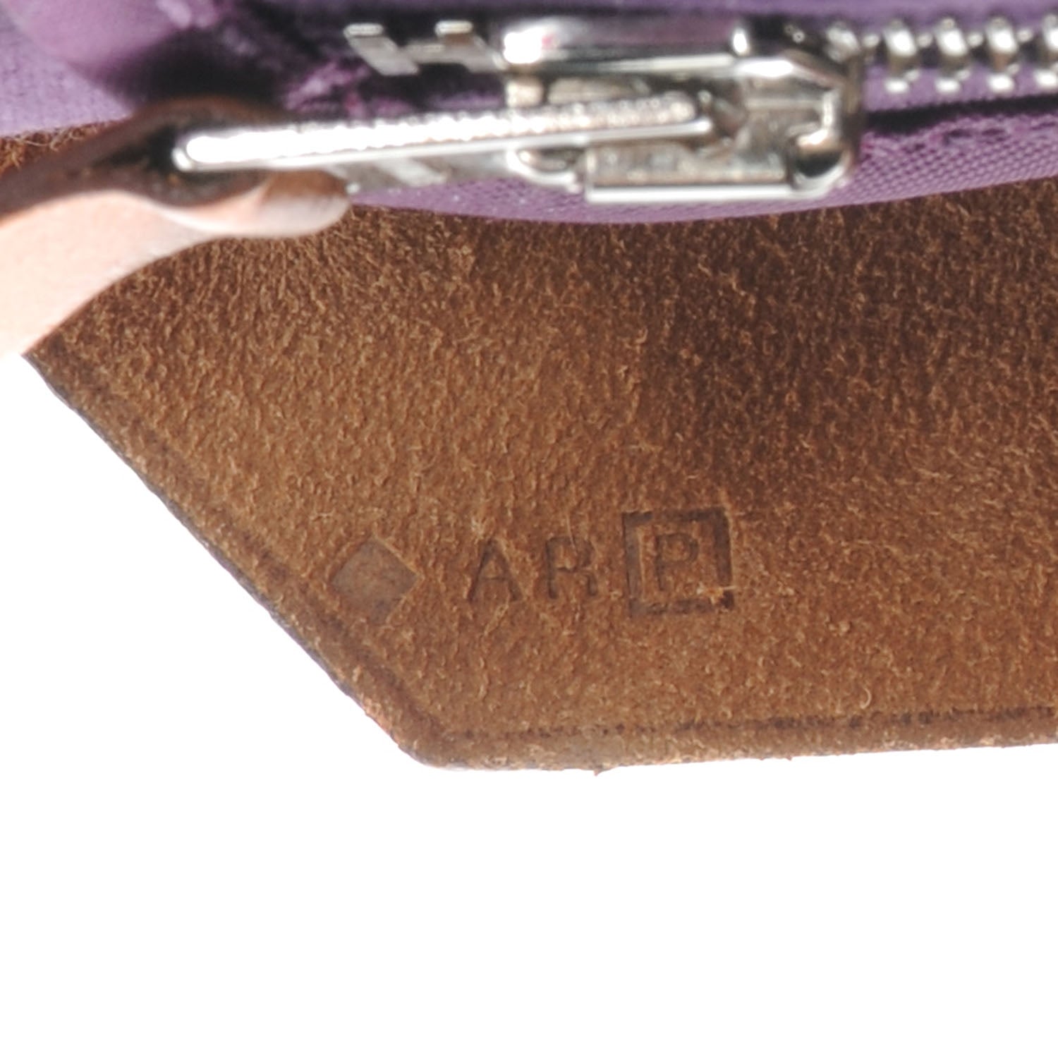Hermes Toile Herbag Zip PM Cassis Fauve 8 of 9