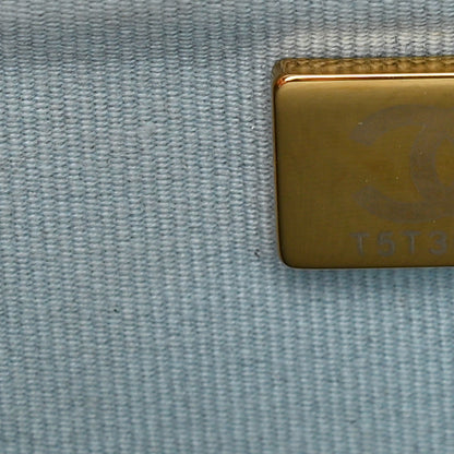 Chanel Caviar Quilted Wallet On Chain WOC Light Blue 8 of 18