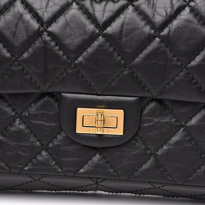 Chanel Aged Calfskin Quilted 2.55 Reissue 226 Flap Black 8 of 11