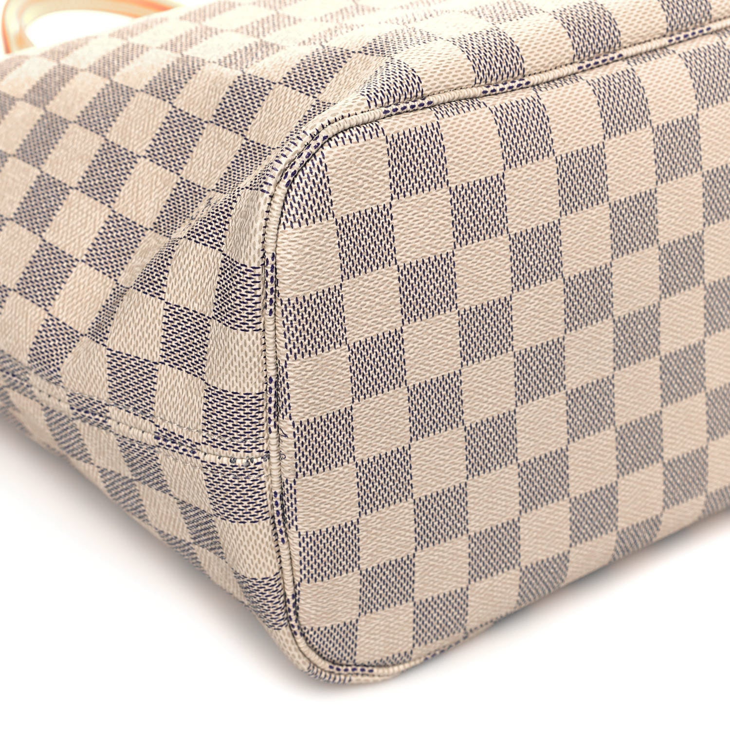 Louis Vuitton Damier Azur Neo Neverfull MM Rose Ballerine 9 of 13