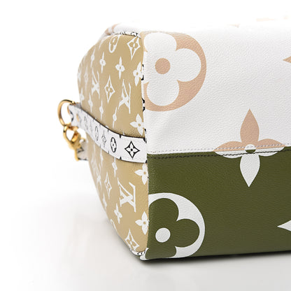 Louis Vuitton Monogram Giant Speedy Bandouliere 30 Kaki Beige 6 of 8