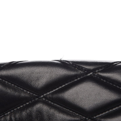 Louis Vuitton Lambskin Malletage GO-14 MM Black 13 of 13