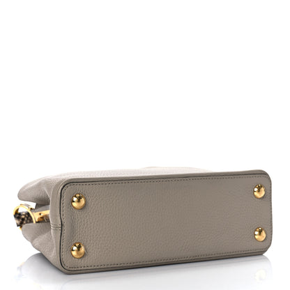 Louis Vuitton Taurillon Ayers Capucines BB Galet 4 of 8