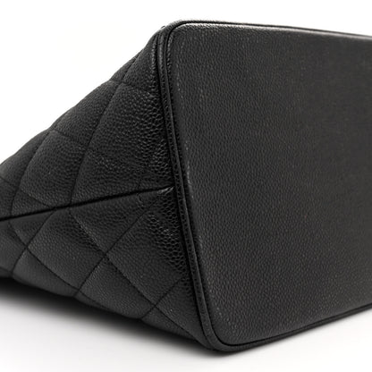 Chanel Caviar Quilted Medallion Tote Black 9 of 12