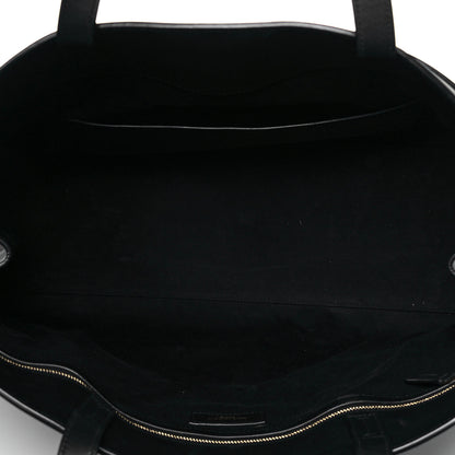 Saint Laurent Calfskin Large Manhattan Shopper Tote Black 5 of 16